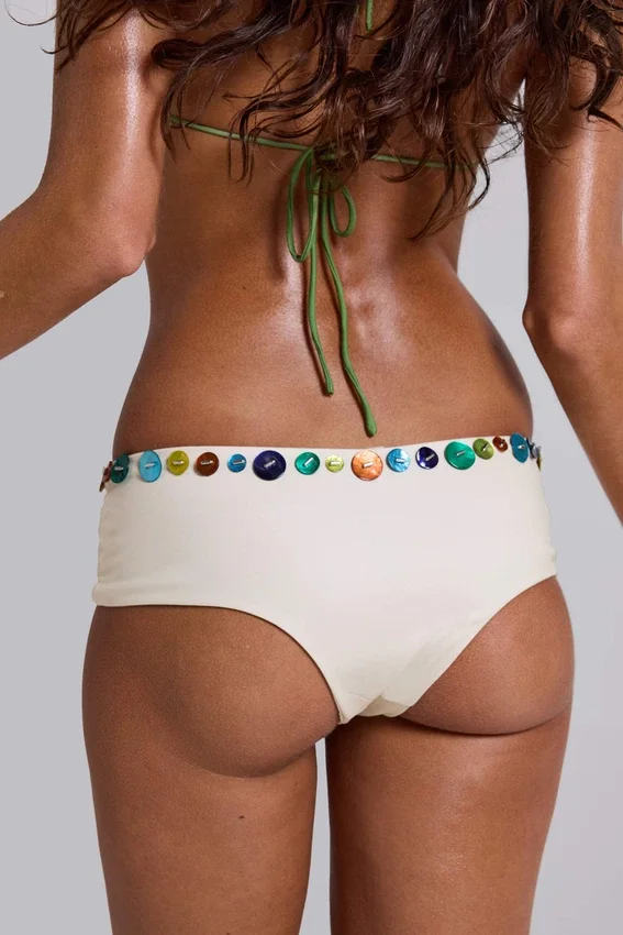 Pantalones cortos «Mavie» con botones