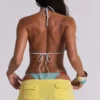 Pantalones cortos mini de terciopelo «Lemon»