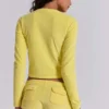 Pantalones cortos mini de terciopelo «Lemon»