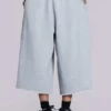 Pantalones cortos Monster de 3/4 en gris jaspeado