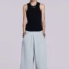 Pantalones cortos Monster de 3/4 en gris jaspeado