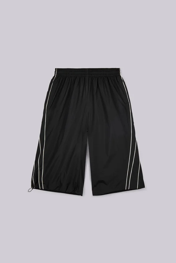 Pantalones cortos negros Vapor de 3/4