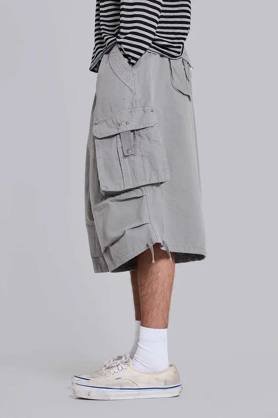 Pantalones cortos «Parachute» Dove XL