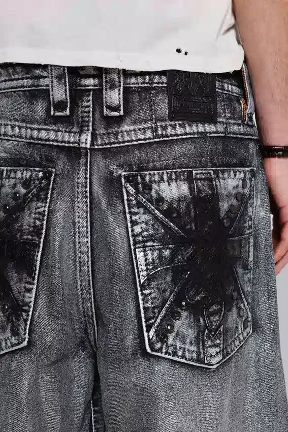 Pantalones cortos «Silver Dust» de Rock Revival