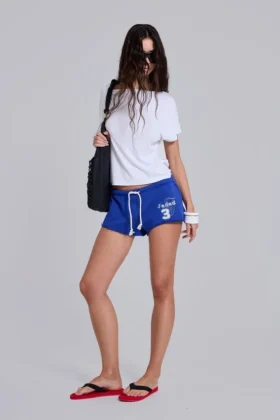 Pantalones cortos tipo jogger «Cleo Mini» en azul
