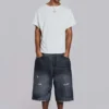 Pantalones cortos vaqueros Cinch Colossus negros