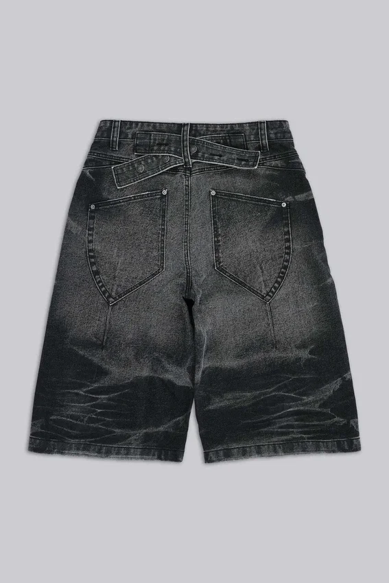 Pantalones cortos vaqueros Cinch Colossus negros