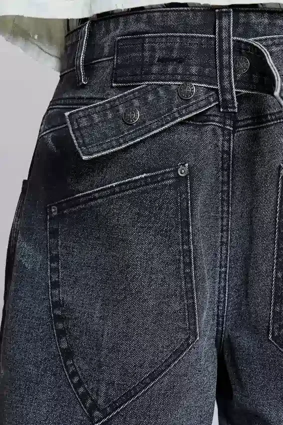 Pantalones cortos vaqueros Cinch Colossus negros