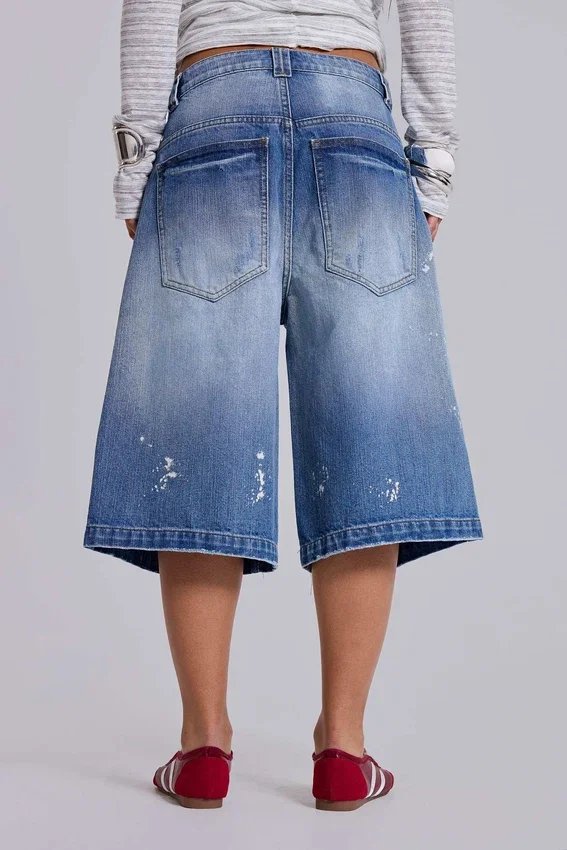 Pantalones cortos vaqueros «Colossus» decolorados