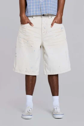 Pantalones cortos vaqueros «Colossus» en color crudo