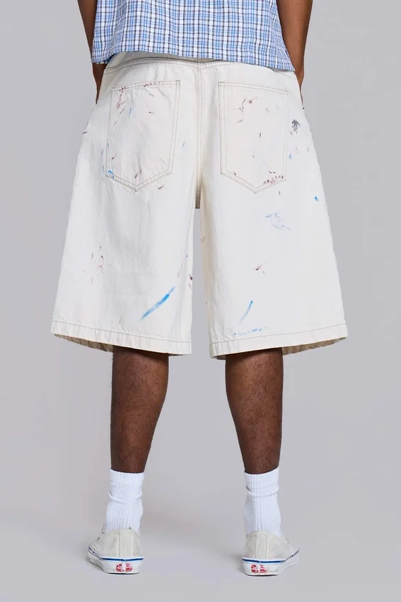 Pantalones cortos vaqueros «Colossus» en color crudo