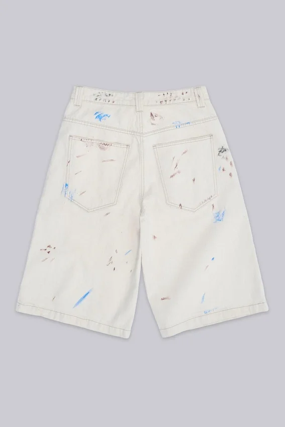 Pantalones cortos vaqueros «Colossus» en color crudo