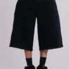 Pantalones cortos vaqueros Colossus en negro arena