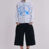 Pantalones cortos vaqueros Colossus en negro arena