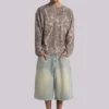 Pantalones cortos vaqueros «Jumbo Jorts» de lavado claro