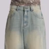 Pantalones cortos vaqueros «Jumbo Jorts» de lavado claro