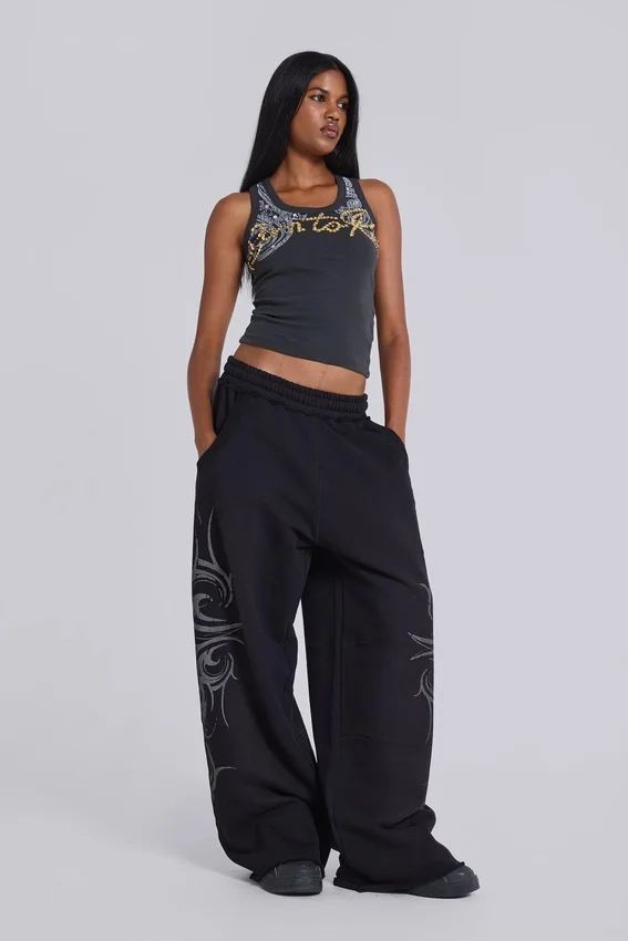 Pantalones de chándal Blade holgados negros