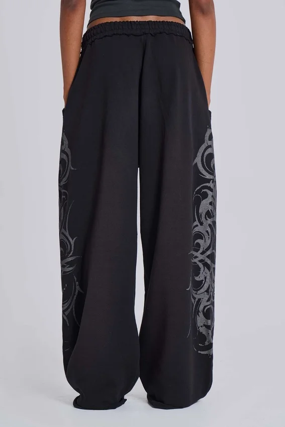 Pantalones de chándal Blade holgados negros
