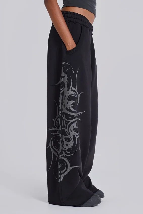 Pantalones de chándal Blade holgados negros