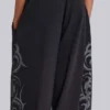 Pantalones de chándal Blade holgados negros