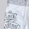 Pantalones de chándal con estampado «Rock Revival» y tachuelas