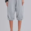 Pantalones de chándal cortos «Monster Joggers» en gris jaspeado
