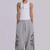 Pantalones de chándal holgados «Blade» en gris