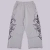 Pantalones de chándal holgados «Blade» en gris