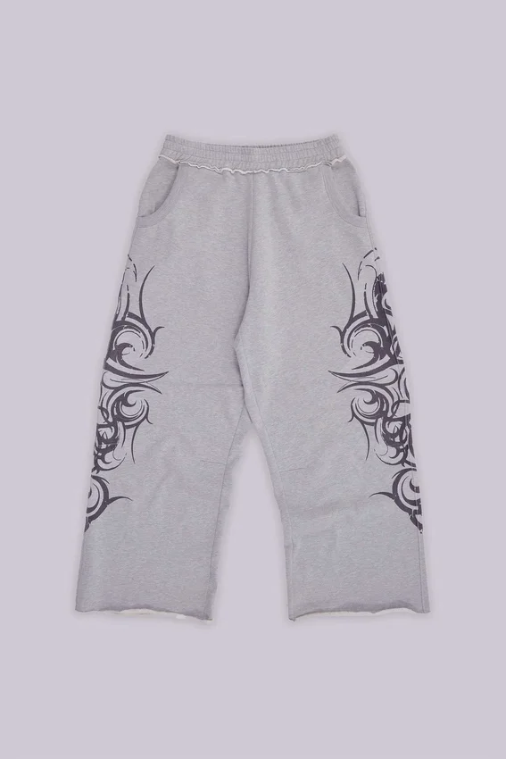 Pantalones de chándal holgados «Blade» en gris