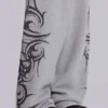 Pantalones de chándal holgados «Blade» en gris