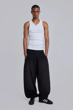 Pantalones de chándal holgados «Monster Joggers» negros con puños