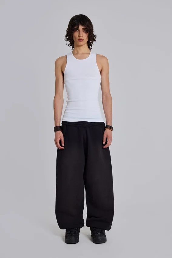 Pantalones de chándal holgados «Monster Joggers» negros con puños