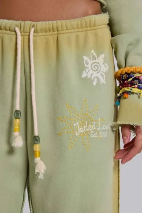 Pantalones de chándal holgados y acampanados Cleo Sunfade