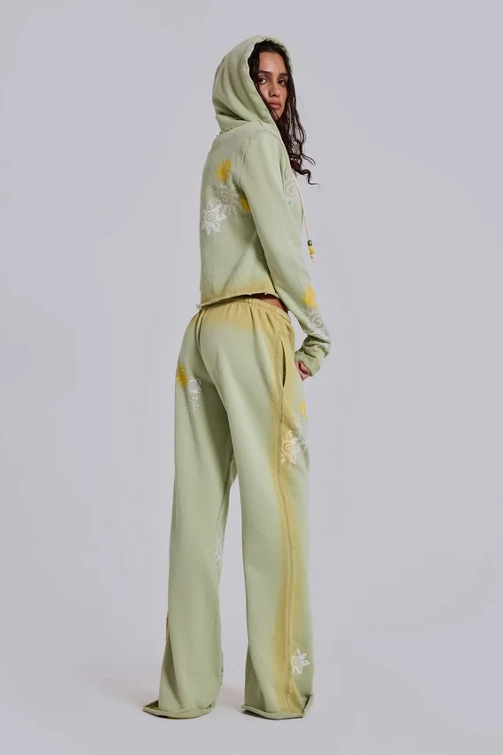Pantalones de chándal holgados y acampanados Cleo Sunfade