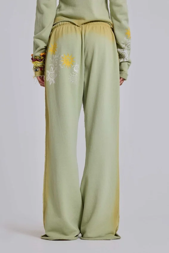 Pantalones de chándal holgados y acampanados Cleo Sunfade