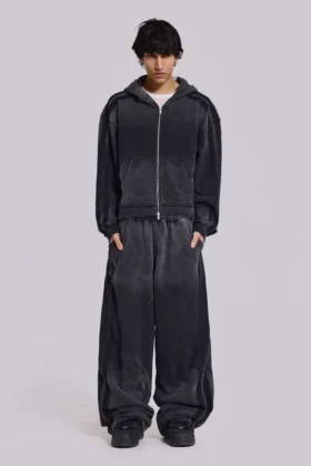 Pantalones de chándal holgados y deportivos «Monster Joggers» en gris