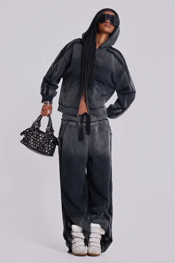 Pantalones de chándal holgados y deportivos «Monster Joggers» en gris