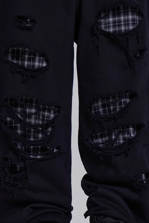 Pantalones de chándal «Monster Joggers» a cuadros con capas