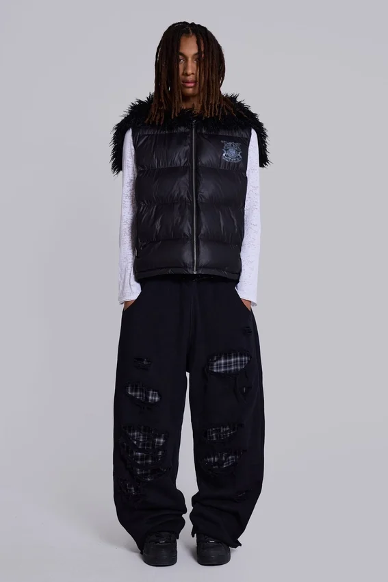 Pantalones de chándal «Monster Joggers» a cuadros con capas