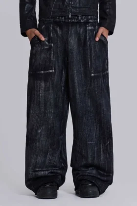Pantalones de chándal Monster Joggers con lavado «Gunmetal»