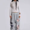 Pantalones de chándal «Monster Joggers» desgastados con estrellas y rayas