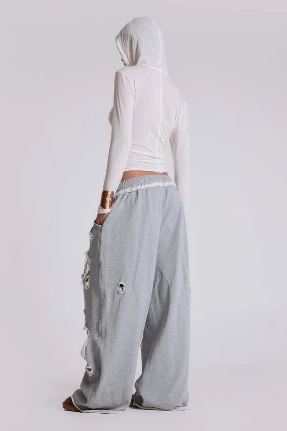 Pantalones de chándal «Monster Joggers» desgastados con estrellas y rayas