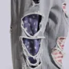Pantalones de chándal «Monster Joggers» desgastados con estrellas y rayas