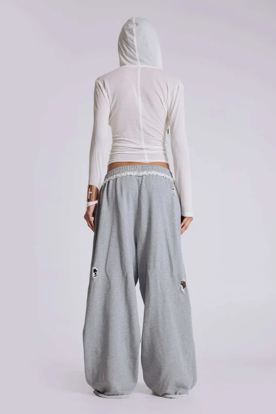 Pantalones de chándal «Monster Joggers» desgastados con estrellas y rayas