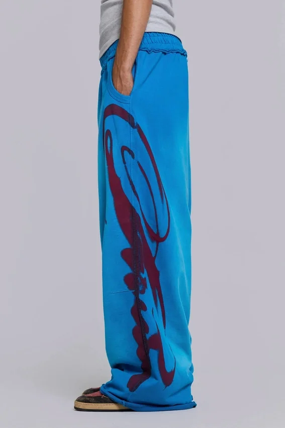 Pantalones de chándal «Monster Joggers» en azul «Divine»