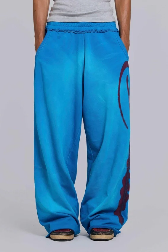 Pantalones de chándal «Monster Joggers» en azul «Divine»