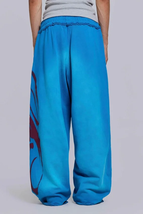 Pantalones de chándal «Monster Joggers» en azul «Divine»