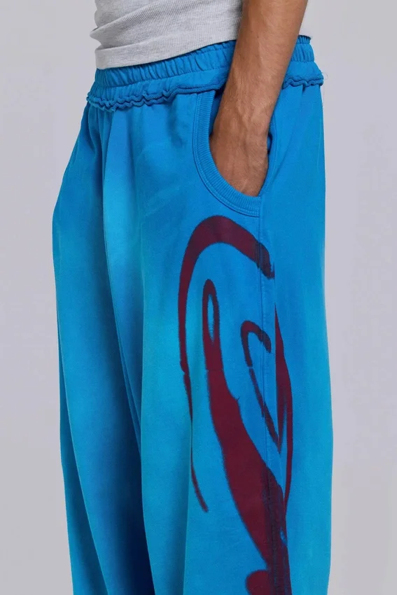 Pantalones de chándal «Monster Joggers» en azul «Divine»