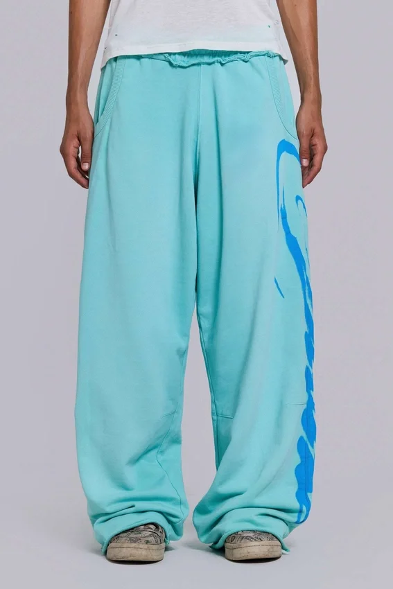 Pantalones de chándal «Monster Joggers» en color aguamarina