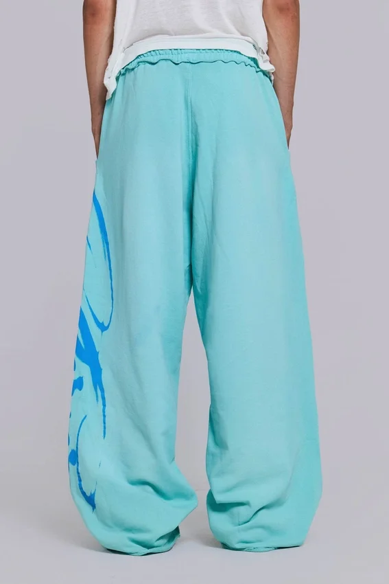 Pantalones de chándal «Monster Joggers» en color aguamarina